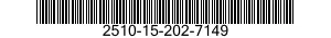 2510-15-202-7149 FENDER,VEHICULAR 2510152027149 152027149