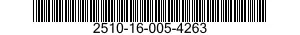 2510-16-005-4263 SPRING ASSEMBLY,STOP,TRACK SUSPENSION 2510160054263 160054263