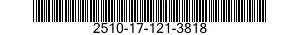 2510-17-121-3818 SHOCK ABSORBER,DIRECT ACTION 2510171213818 171213818