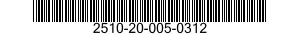 2510-20-005-0312 HANGER,SPRING,VEHICLE 2510200050312 200050312