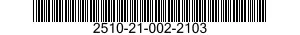 2510-21-002-2103 ALIGNMENT CLIP,LEAF SPRING 2510210022103 210022103