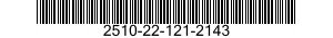 2510-22-121-2143 BRACKET,ANGLE 2510221212143 221212143
