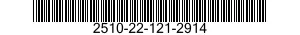 2510-22-121-2914 BRACKET,DOUBLE ANGLE 2510221212914 221212914