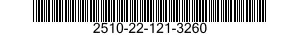 2510-22-121-3260 HINGE,BUTT 2510221213260 221213260
