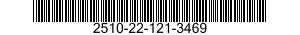 2510-22-121-3469 BRACKET,VEHICULAR COMPONENTS 2510221213469 221213469