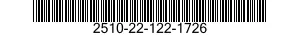 2510-22-122-1726 ABWEISER, FAHRZEUGA 2510221221726 221221726