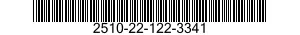 2510-22-122-3341 LOCK,FLUSH 2510221223341 221223341