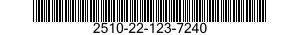 2510-22-123-7240 SEAT,HELICAL COMPRESSION SPRING 2510221237240 221237240