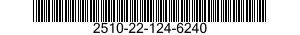 2510-22-124-6240 LOCK SET,VEHICULAR DOOR 2510221246240 221246240