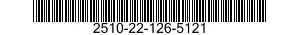 2510-22-126-5121 DAMPER,SHIMMY 2510221265121 221265121