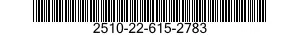 2510-22-615-2783 SPRING ASSEMBLY,LEAF 2510226152783 226152783