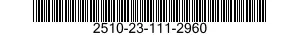 2510-23-111-2960 PANEL, VEHICULAR 2510231112960 231112960