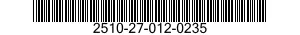 2510-27-012-0235 PANEL,VEHICULAR OPERATION 2510270120235 270120235