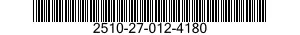 2510-27-012-4180 LOCK SET,VEHICULAR DOOR 2510270124180 270124180