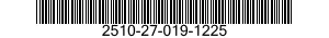 2510-27-019-1225 LOCK SET,VEHICULAR DOOR 2510270191225 270191225