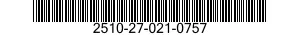 2510-27-021-0757 HINGE,DOOR,VEHICULAR 2510270210757 270210757