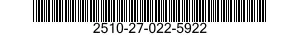 2510-27-022-5922 SPRING ASSEMBLY,LEAF 2510270225922 270225922