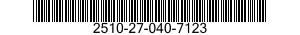 2510-27-040-7123 HINGE,DOOR,VEHICULAR 2510270407123 270407123