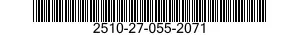 2510-27-055-2071 LOCK SET,VEHICULAR DOOR 2510270552071 270552071