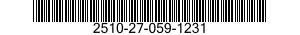 2510-27-059-1231 SHOCK ABSORBER,DIRECT ACTION 2510270591231 270591231