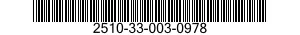 2510-33-003-0978 SHACKLE,LEAF SPRING ASSEMBLY 2510330030978 330030978
