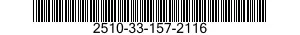 2510-33-157-2116 PIN,VEHICULAR LEAF SPRING SHACKLE 2510331572116 331572116