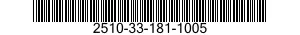 2510-33-181-1005 SHACKLE,LEAF SPRING ASSEMBLY 2510331811005 331811005
