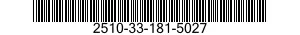 2510-33-181-5027 ALIGNMENT CLIP,LEAF SPRING 2510331815027 331815027
