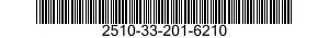 2510-33-201-6210 TORSION BAR,SUSPENSION 2510332016210 332016210