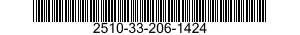 2510-33-206-1424 HANGER,SPRING,VEHICLE 2510332061424 332061424