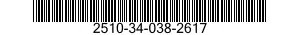 2510-34-038-2617 CAB ASSEMBLY 2510340382617 340382617