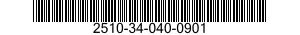 2510-34-040-0901 FRAME SECTION,WINDOW,VEHICULAR 2510340400901 340400901