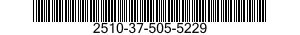 2510-37-505-5229 TORSION BAR,SUSPENSION 2510375055229 375055229