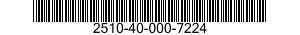 2510-40-000-7224 PATCH,STRUCTURAL COMPONENT,VEHICULAR 2510400007224 400007224