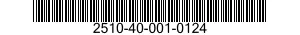 2510-40-001-0124 PATCH,STRUCTURAL COMPONENT,VEHICULAR 2510400010124 400010124