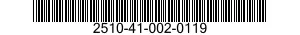 2510-41-002-0119 GRILLE,RADIATOR,VEHICULAR 2510410020119 410020119