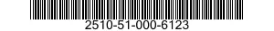 2510-51-000-6123 BODY,CARGO TRUCK 2510510006123 510006123