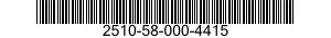 2510-58-000-4415 PANEL,BODY,VEHICULAR 2510580004415 580004415
