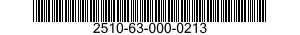 2510-63-000-0213 SHOCK ABSORBER,LEVER ACTION 2510630000213 630000213