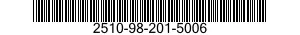 2510-98-201-5006 BRACKET,ANGLE 2510982015006 982015006