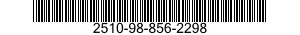 2510-98-856-2298 PLATE,MENDING 2510988562298 988562298