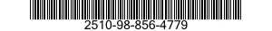 2510-98-856-4779 SEAL,NONMETALLIC SPECIAL SHAPED SECTION 2510988564779 988564779