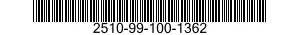 2510-99-100-1362  2510991001362 991001362