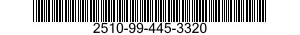 2510-99-445-3320 FENDER,VEHICULAR 2510994453320 994453320