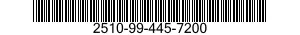 2510-99-445-7200  2510994457200 994457200