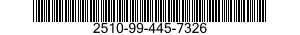 2510-99-445-7326  2510994457326 994457326