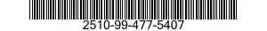 2510-99-477-5407 BRACKET,EYE,NONROTATING SHAFT 2510994775407 994775407