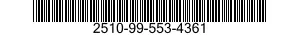 2510-99-553-4361 BODY,CARGO TRAILER 2510995534361 995534361