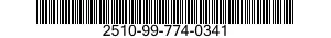 2510-99-774-0341 TUBE,METALLIC 2510997740341 997740341