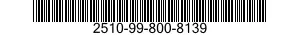 2510-99-800-8139 HINGE,DOOR,VEHICULAR 2510998008139 998008139